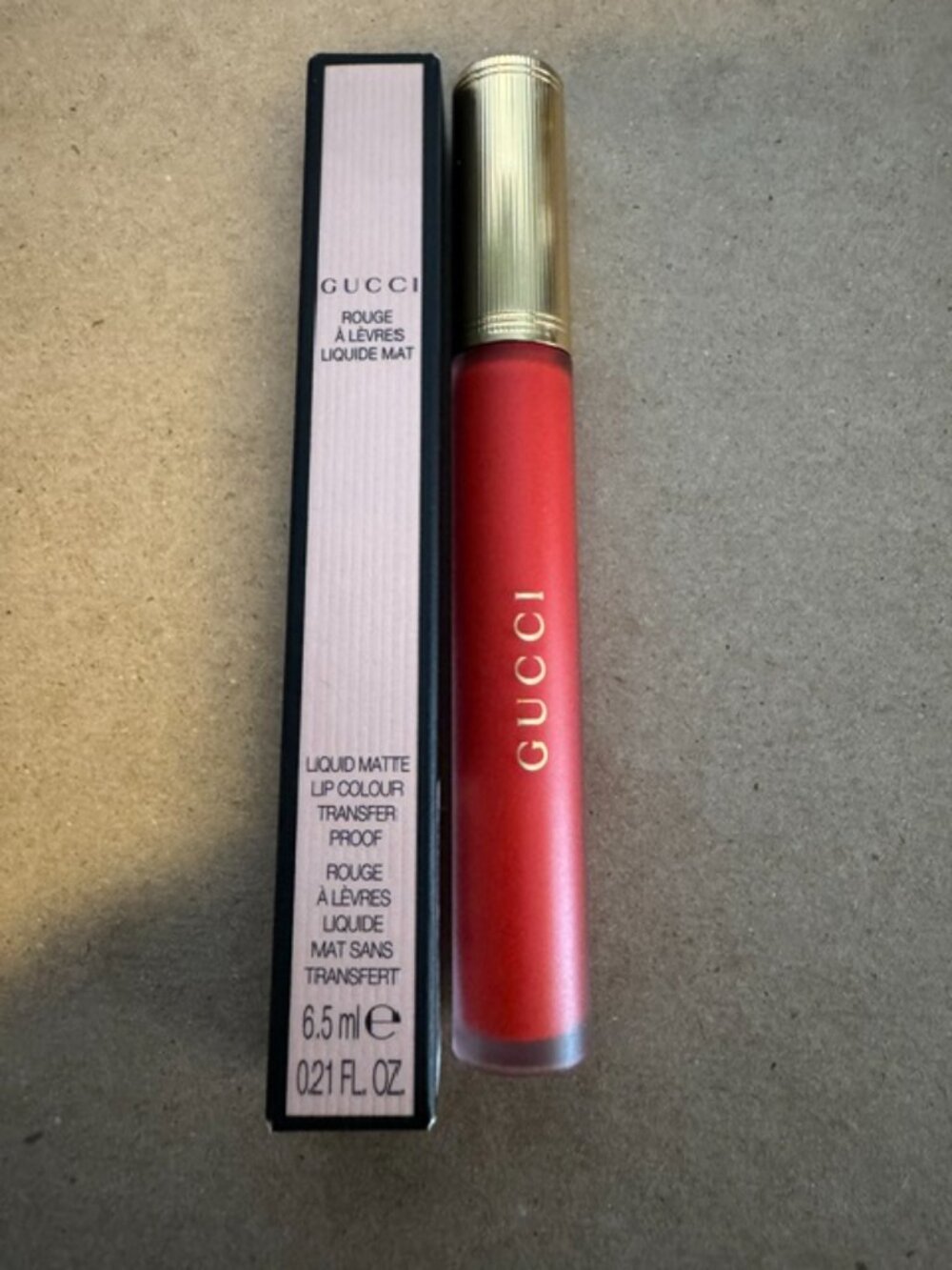 GUCCI ROUGE A LEVERES LIQUID MAT LIPSTICK - #311 LIZZIE TIGER